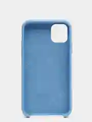 Голубой чехол для IPhone 11, 11 pro, 12 / 12 pro, силиконовый
