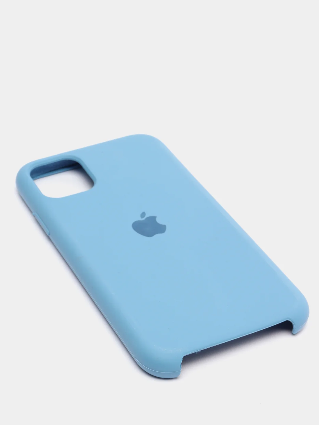Голубой чехол для IPhone 11, 11 pro, 12 / 12 pro, силиконовый