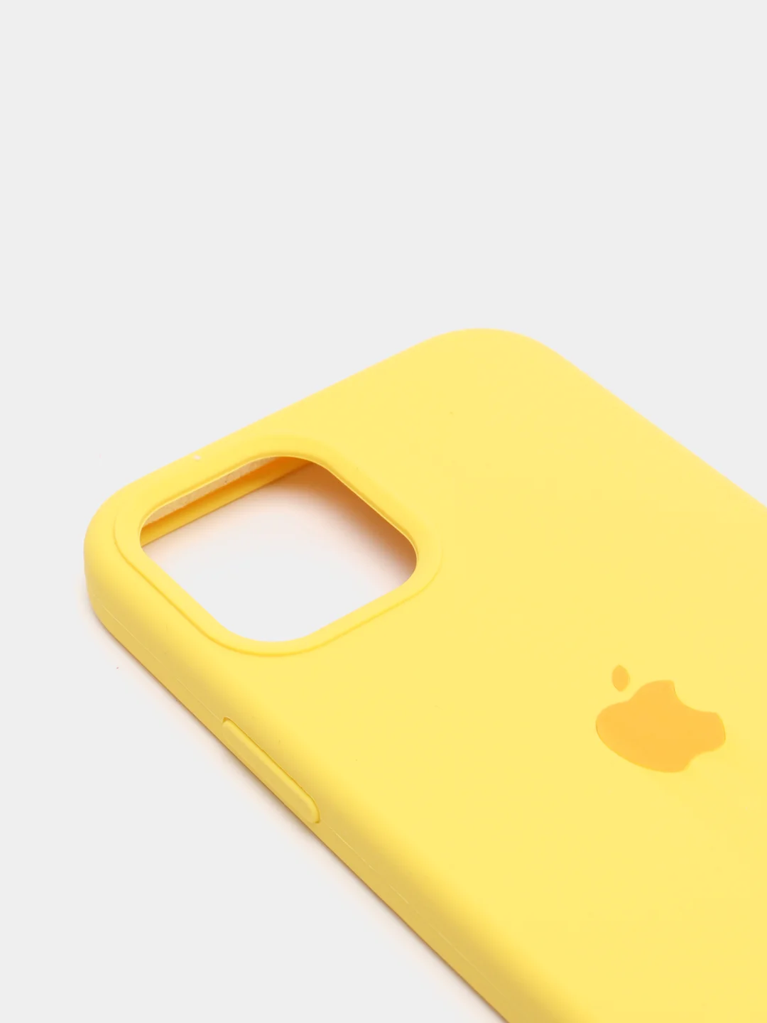 Желтый чехол для IPhone 11, 11 pro, 12 / 12 pro, силиконовый