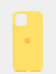 Желтый чехол для IPhone 11, 11 pro, 12 / 12 pro, силиконовый