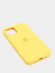Желтый чехол для IPhone 11, 11 pro, 12 / 12 pro, силиконовый