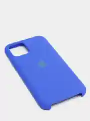 Синий чехол для IPhone 11, 11 pro, 12 / 12 pro, силиконовый