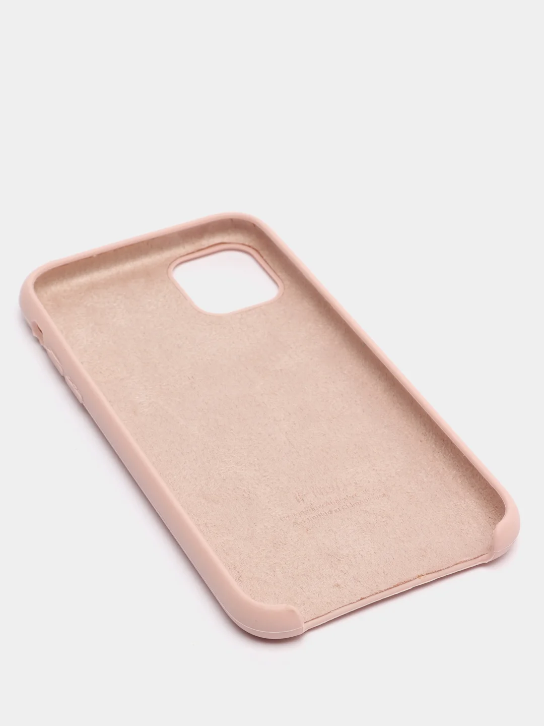 Бежевый чехол для IPhone 11, 11 pro, 12 / 12 pro, силиконовый