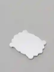 Бордовый кабошон вырубка
