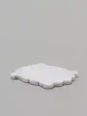 Бордовый кабошон вырубка