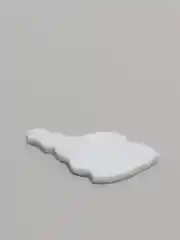 Багровый кабошон вырубка
