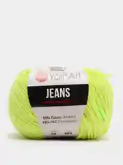 Лимонный пряжа YarnArt Jeans 55% Хлопок 45% Акрил 50г 160м ( Часть 2) Ярн Арт Джинс