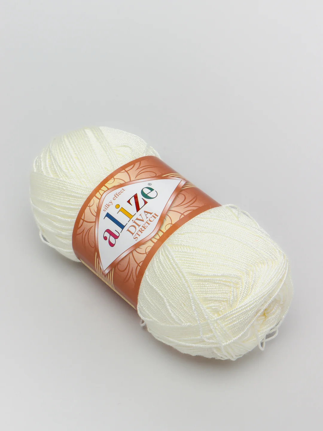 Прозрачный пряжа Alize Diva Stretch 92% Микрофибра 8% Эластик 100г 400м