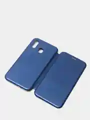 Темно-синий чехол книжка SAMSUNG A30 / A20