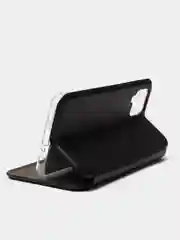 Черный чехол книжка для Samsung A22 / M22 / M32