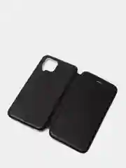 Черный чехол книжка для Samsung A22 / M22 / M32
