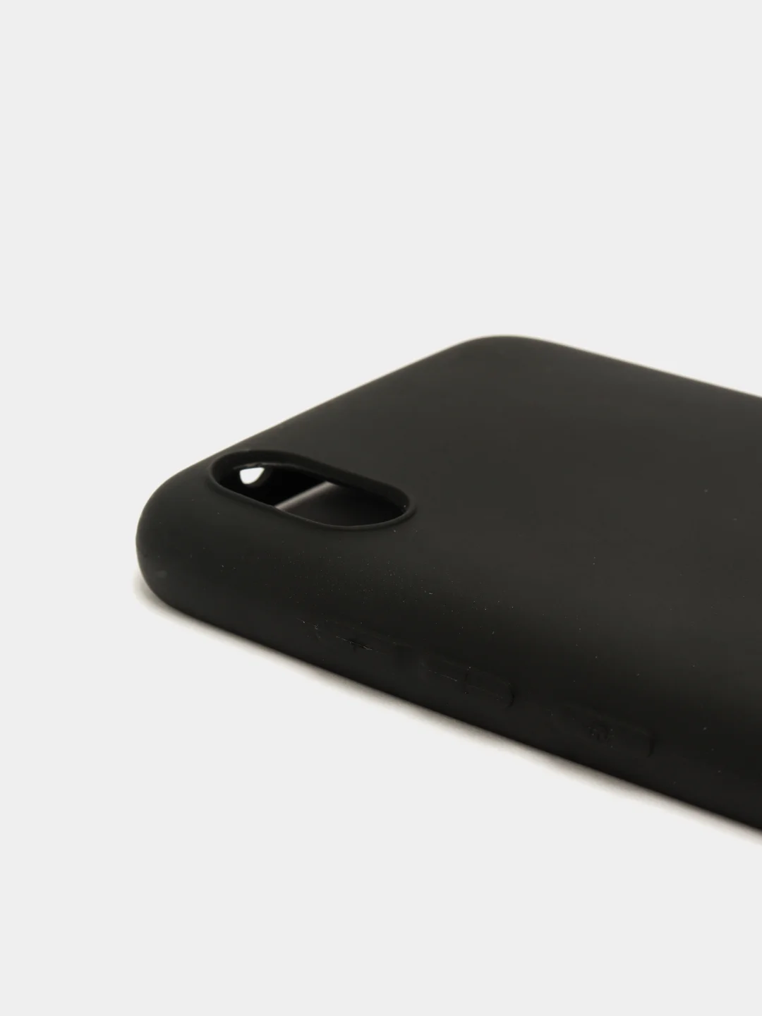 Черный чехол Xiaomi Redmi 7A силиконовый цветной матовый (Сяоми Редми 7А)