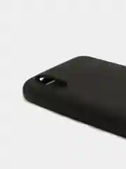 Черный чехол Xiaomi Redmi 7A силиконовый цветной матовый (Сяоми Редми 7А)