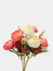 Кораллово-розовый композиция из камелий