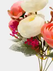 Кораллово-розовый композиция из камелий