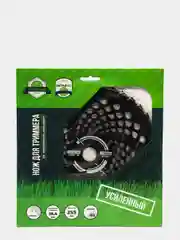 Диск нож для триммера мотокосы бензокосы 255 х 25.4 х 40, black, усиленный