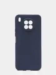 Синий силиконовый чехол Honor 50 Lite / nova 8i Прозрачный кейс для телефона Хонор 50 Лайт