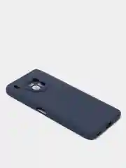 Синий силиконовый чехол Honor 50 Lite / nova 8i Прозрачный кейс для телефона Хонор 50 Лайт