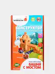 Бордовый eco Конструктор для детей керамический, 3+