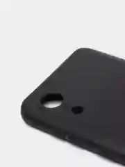 Черный чехол силиконовый Samsung A03 Core
