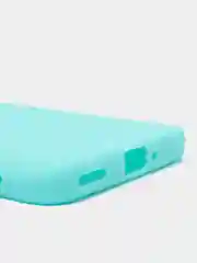 Бирюзовый силиконовый чехол Honor 50 Lite / nova 8i Прозрачный кейс для телефона Хонор 50 Лайт