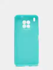 Бирюзовый силиконовый чехол Honor 50 Lite / nova 8i Прозрачный кейс для телефона Хонор 50 Лайт