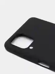 Черный чехол для телефона Samsung Galaxy A12 черный