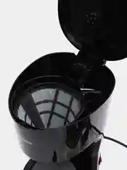 Черный кофеварка капельная, электрическая, разные виды