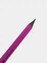Пурпурный карандаш чернографитный BRAUBERG "ULTRA COLOR", HB, с ластиком, пластиковый, разные цвета