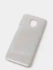 Серебряный чехол блестящий XIAOMI REDMI Note 9S, Note 9 PRO