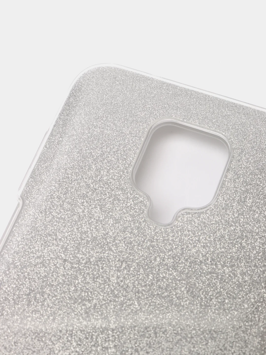Серебряный чехол блестящий XIAOMI REDMI Note 9S, Note 9 PRO