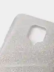 Серебряный чехол блестящий XIAOMI REDMI Note 9S, Note 9 PRO