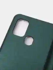 Зеленый чехол книжка Samsung M31 / Samsung M21