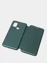 Зеленый чехол книжка Samsung M31 / Samsung M21
