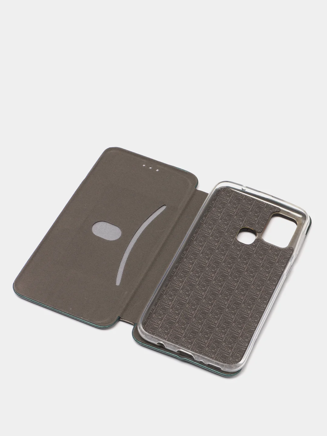 Зеленый чехол книжка Samsung M31 / Samsung M21
