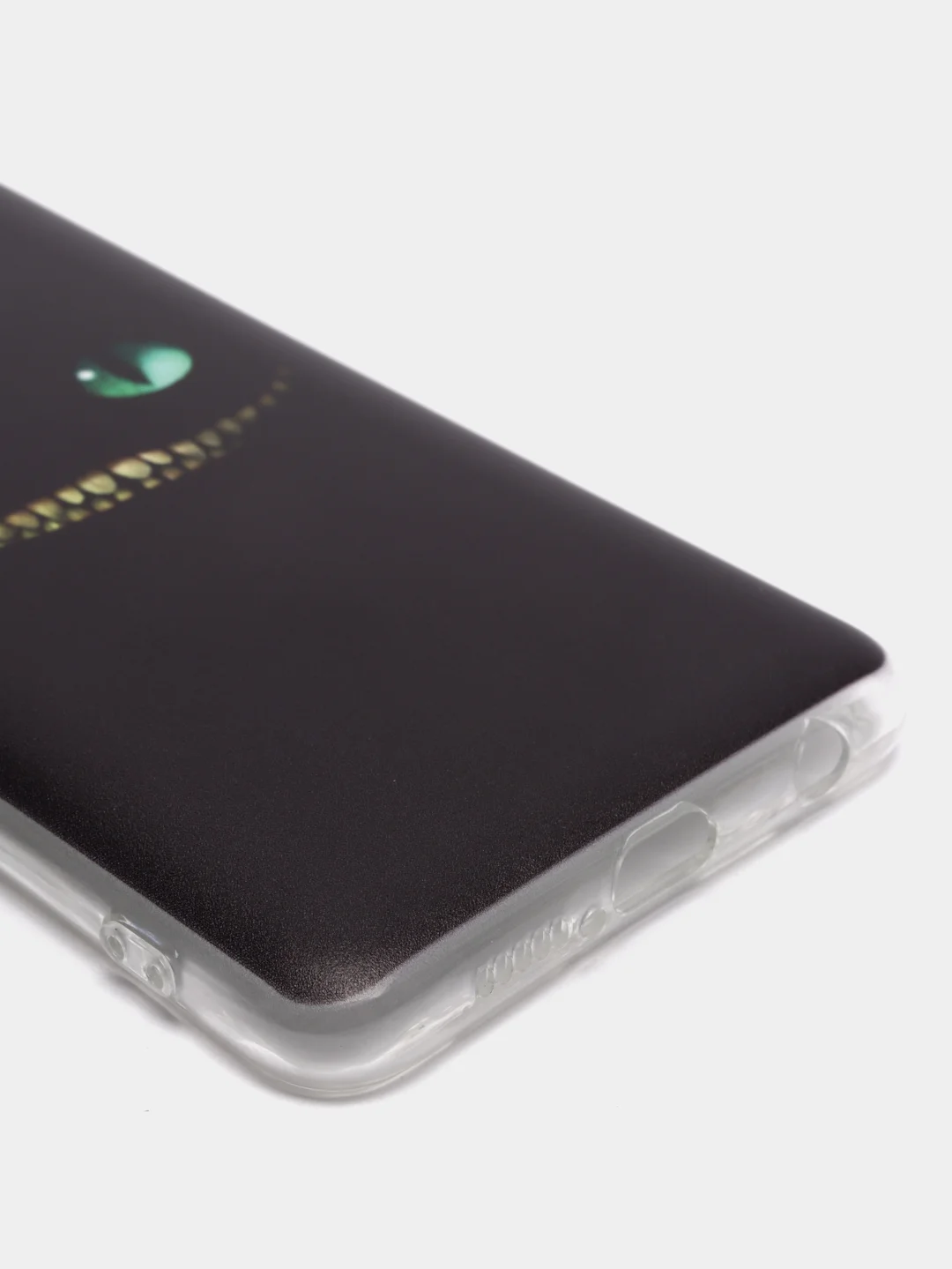 Черный силиконовый чехол на Xiaomi Poco X3/X3 Pro / Сяоми Poco X3/Х3 Про прозрачный, с рисунком