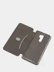 Темно-синий чехол книжка Xiaomi Redmi 9