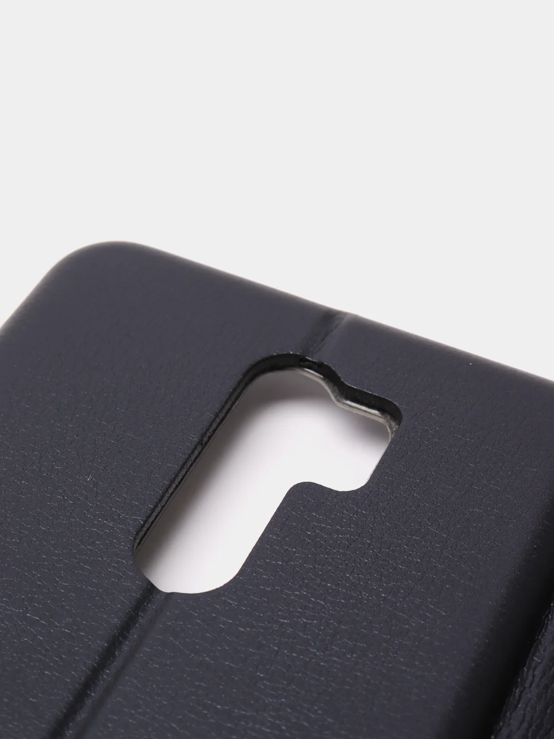 Темно-синий чехол книжка Xiaomi Redmi 9