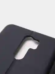 Темно-синий чехол книжка Xiaomi Redmi 9