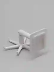 Белый настенное крепление без отверстий
