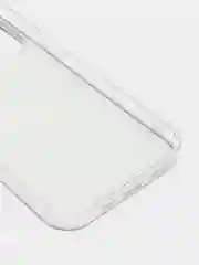Угольный силиконовый чехол на iPhone 13 Pro/Айфон 13 Pro прозрачный, с рисунком, защита камеры