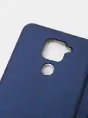 Синий чехол книжка Xiaomi Redmi Note 9 / 10X