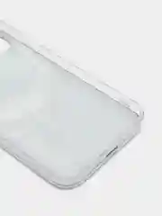Угольный силиконовый чехол на Apple iPhone 12/12 Pro / Айфон 12/12 Pro прозрачный, с рисунком
