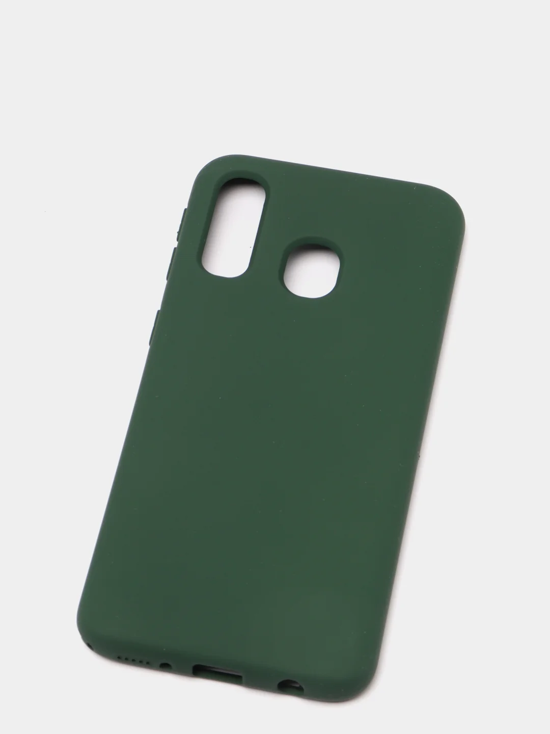 Тёмно-зелёный чехол  SAMSUNG A40