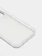 Черный силиконовый чехол на iPhone 13 Pro/Айфон 13 Pro прозрачный, с рисунком, защита камеры