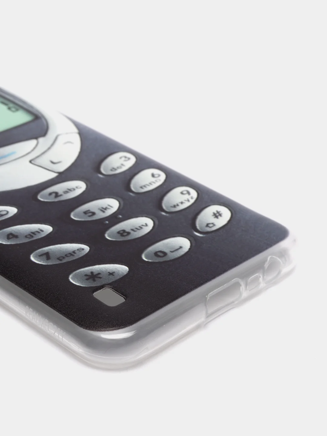 Угольный силиконовый чехол на Oppo Realme C21Y/C25Y / Оппо Реалми C21Y/C25Y прозрачный, с рисунком