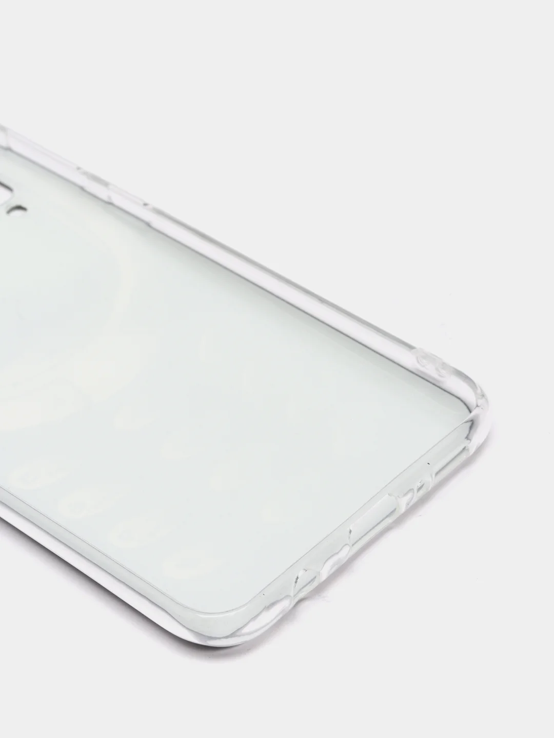 Угольный силиконовый чехол на Samsung Galaxy A50/A30s / Самсунг А50/А30s прозрачный, с рисунком