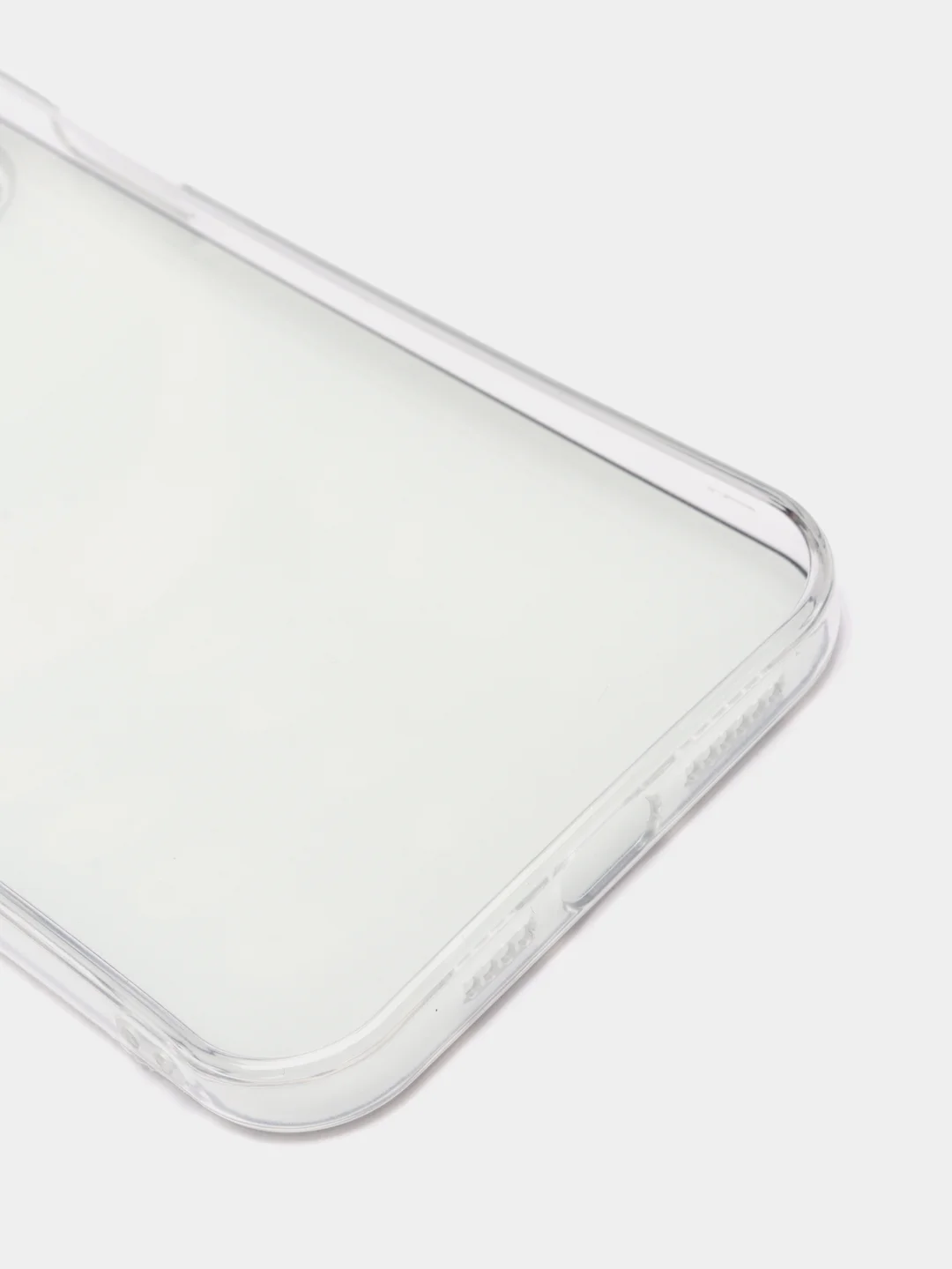 Угольный силиконовый чехол на Apple iPhone 13 Pro Max / Айфон 13 Pro Max прозрачный, с рисунком