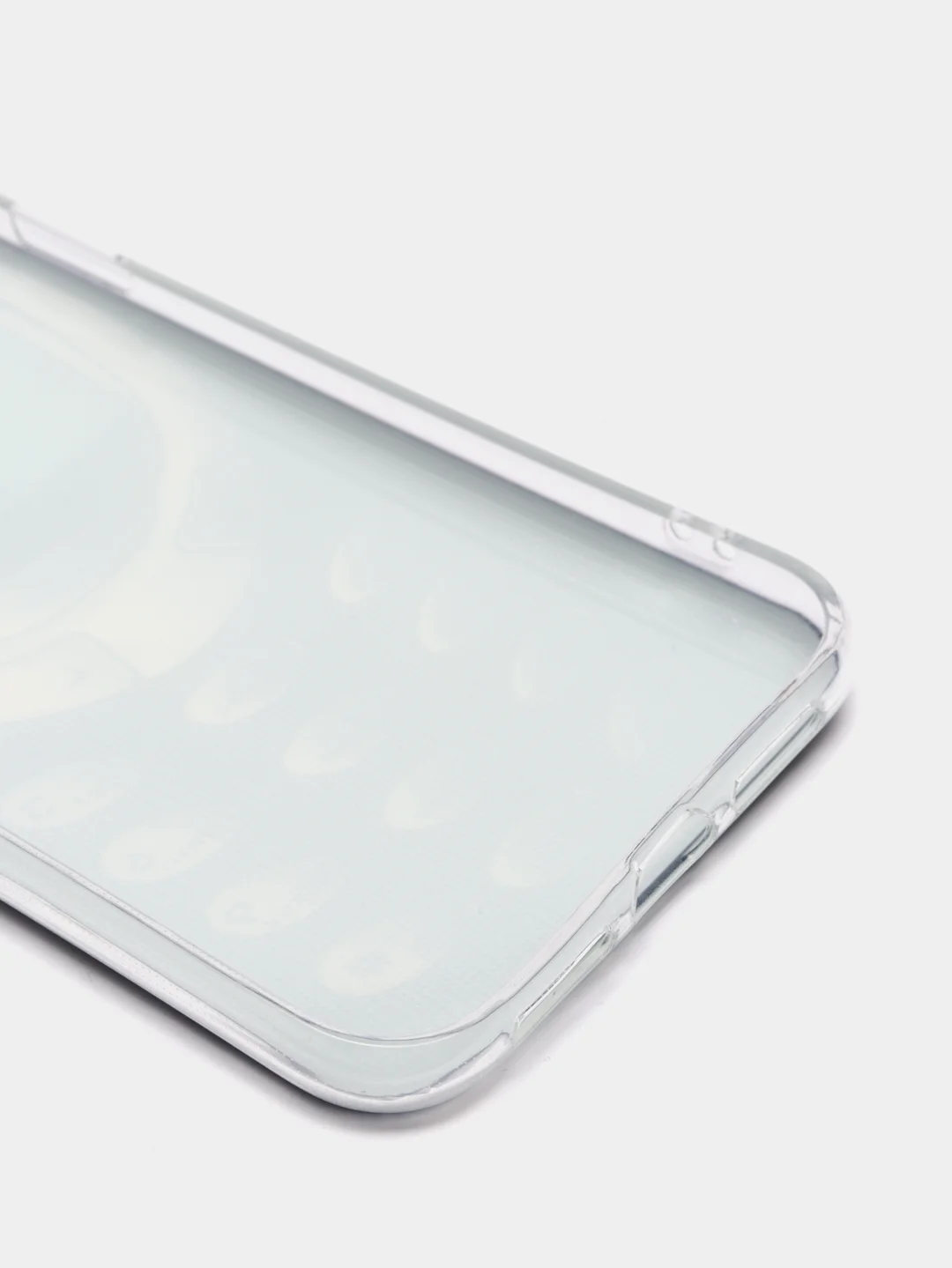 Угольный силиконовый чехол на Apple iPhone XR / Айфон XR прозрачный, с рисунком, защита камеры