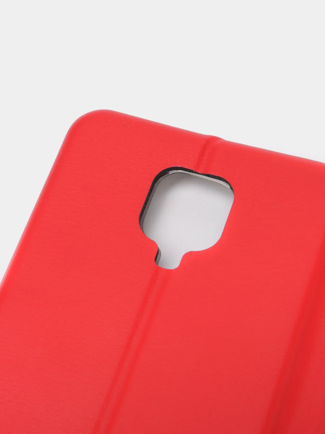 Красный чехол книжка Xiaomi Redmi NOTE 9 PRO / Note 9S